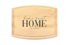 Load image into Gallery viewer, Medium Modern Arched Maple Bar Board with Juice Groove