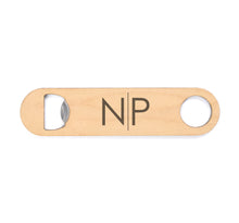 Load image into Gallery viewer, (6 Pack) Custom Engraved Wood and Metal Bottle Openers - Free Shipping