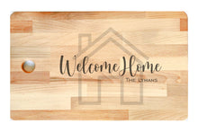 Load image into Gallery viewer, Large Beech Wood Chopping Board With Access Handle