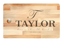 Load image into Gallery viewer, Large Beech Wood Chopping Board With Access Handle