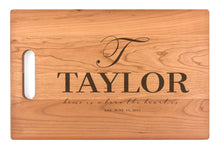 Load image into Gallery viewer, Large Cherry Chopping Board with Cutout Handle