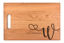 Load image into Gallery viewer, Large Cherry Chopping Board with Cutout Handle