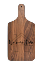 Load image into Gallery viewer, Solid Walnut Charcuterie Board with Handle