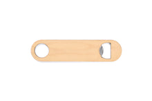 Load image into Gallery viewer, (6 Pack) Custom Engraved Wood and Metal Bottle Openers - Free Shipping