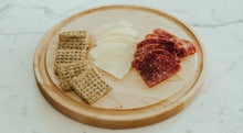 Load image into Gallery viewer, Maple Circle Board with Juice Grooves