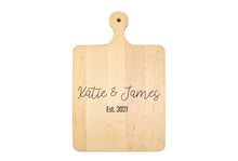 Load image into Gallery viewer, Solid Maple Cutting Board with Rounded Handle