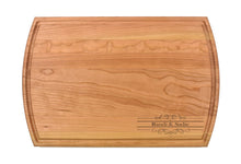 Load image into Gallery viewer, Large Modern Cherry Cutting Board with Juice Groove