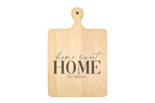 Load image into Gallery viewer, Solid Maple Cutting Board with Rounded Handle
