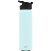Load image into Gallery viewer, Laser Engraved Summit Water Bottle With Flip Lid - 22oz