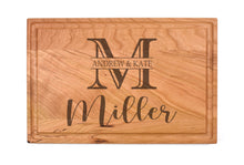 Load image into Gallery viewer, Rectangular Cherry Bar Board With Juice Grooves