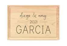 Load image into Gallery viewer, Rectangular Maple Bar Board With Juice Grooves