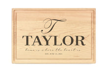 Load image into Gallery viewer, Rectangular Maple Bar Board With Juice Grooves