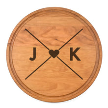 Load image into Gallery viewer, Cherry Circle Board with Juice Grooves