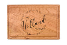 Load image into Gallery viewer, Rectangular Cherry Bar Board With Juice Grooves
