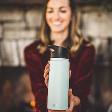 Load image into Gallery viewer, Laser Engraved Summit Water Bottle With Flip Lid - 22oz