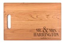 Load image into Gallery viewer, Large Cherry Chopping Board with Cutout Handle