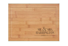 Load image into Gallery viewer, Momentum - Large Modern Bamboo Cutting Board with Juice Groove