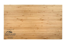 Load image into Gallery viewer, Momentum - Large Bamboo Cutting Board with Modern Cut Edge