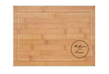 Load image into Gallery viewer, Prosperity Lending - Large Modern Bamboo Cutting Board with Juice Groove