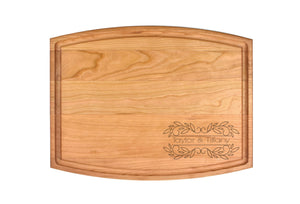 Momentum - Medium Modern Cherry Bar Board with Juice Groove