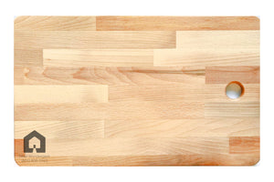 Intercap Lending - Large Beech Chopping Board With Access Handle