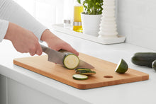Load image into Gallery viewer, Large Beech Wood Chopping Board With Access Handle