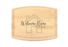 Load image into Gallery viewer, First Colony Mortgage - Medium Modern Maple Bar Board with Juice Groove