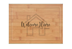 Intercap Lending - Large Modern Bamboo Cutting Board with Juice Groove