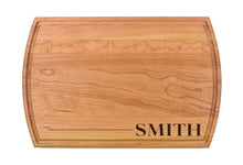 Load image into Gallery viewer, Intercap Lending - Large Modern Cherry Cutting Board with Juice Groove