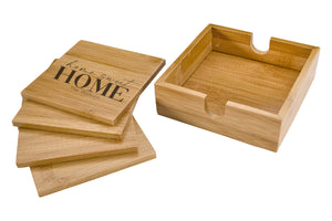 Prosperity Lending - Bamboo Coaster Box Set - 4 Coasters