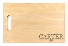 Load image into Gallery viewer, First Colony Mortgage - Large Maple Chopping Board with Cutout Handle