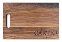 Load image into Gallery viewer, Large Walnut Chopping Board with Cutout Handle