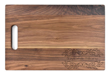 Load image into Gallery viewer, Intercap Lending - Large Walnut Chopping Board with Cutout Handle