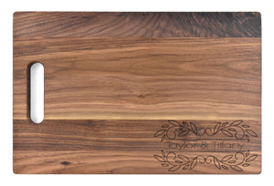 Momentum - Large Walnut Chopping Board with Cutout Handle