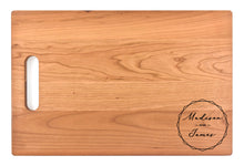 Load image into Gallery viewer, Momentum - Large Cherry Chopping Board with Cutout Handle