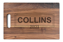 Load image into Gallery viewer, Intercap Lending - Large Walnut Chopping Board with Cutout Handle