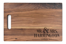 Load image into Gallery viewer, Intercap Lending - Large Walnut Chopping Board with Cutout Handle