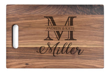 Load image into Gallery viewer, Intercap Lending - Large Walnut Chopping Board with Cutout Handle