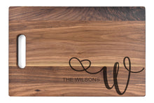 Load image into Gallery viewer, Intercap Lending - Large Walnut Chopping Board with Cutout Handle