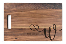 Load image into Gallery viewer, Momentum - Large Walnut Chopping Board with Cutout Handle