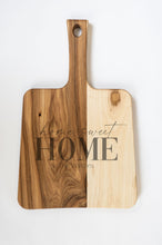 Load image into Gallery viewer, First Colony Mortgage - Large Modern Hickory Charcuterie Board with Handle
