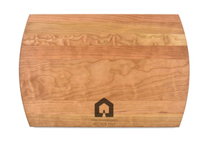 Intercap Lending - Large Modern Cherry Cutting Board with Juice Groove