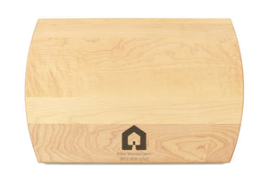 Intercap Lending - Large Modern Maple Cutting Board with Juice Groove