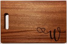 Load image into Gallery viewer, Intercap Lending - Large Mahogany Chopping Board with Cutout Handle