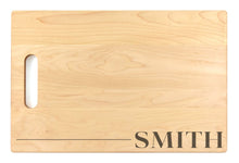 Load image into Gallery viewer, Momentum - Large Maple Chopping Board with Cutout Handle