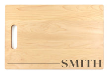 Load image into Gallery viewer, Large Maple Chopping Board with Cutout Handle
