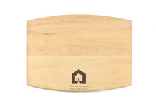 Load image into Gallery viewer, Intercap Lending - Medium Modern Arched Maple Bar Board with Juice Groove