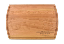 Load image into Gallery viewer, Momentum - Large Modern Cherry Cutting Board with Juice Groove