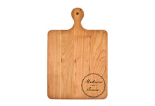 Load image into Gallery viewer, Momentum - Solid Cherry Cutting Board with Rounded Handle