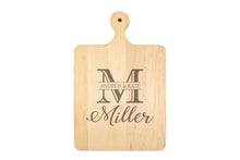 Load image into Gallery viewer, Momentum - Solid Maple Cutting Board with Rounded Handle